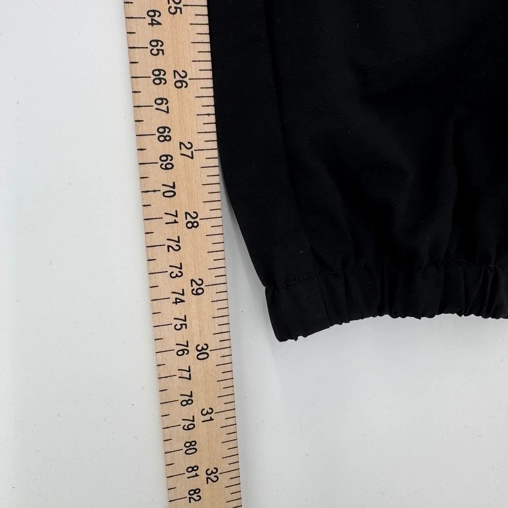 Etnies Mens‎ Black Skate Jogger Pants Mesh Lined Elastic Waist Small RN95182
